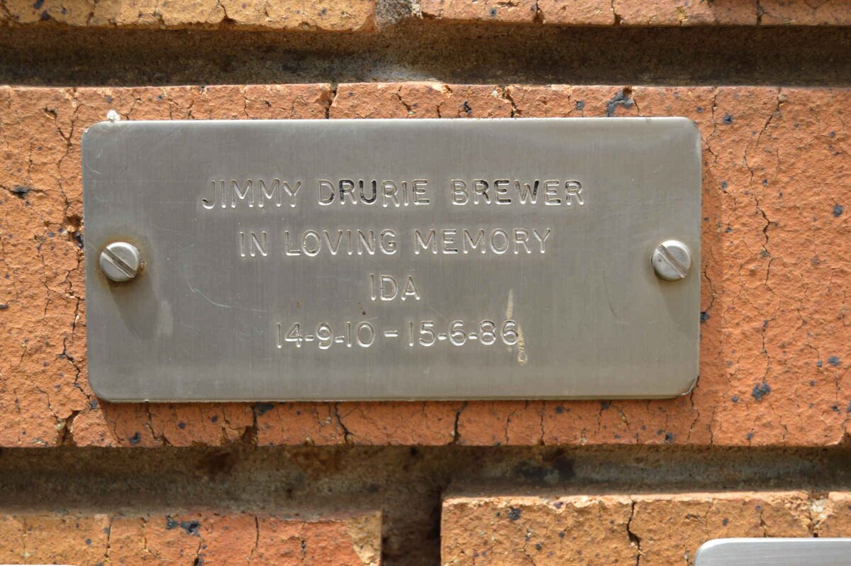 BREWER Jimmy Drurie 1910-1986