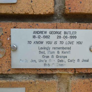 BUTLER Andrew George 1982-1999