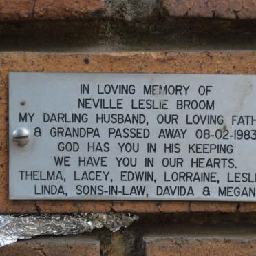 BROOM Neville Leslie -1983