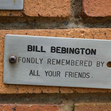BEBINGTON Bill