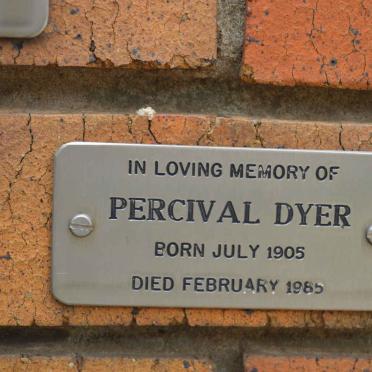 DYER Percival 1905-1985