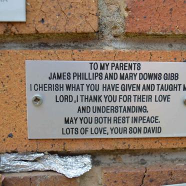 GIBB James Phillips &amp; Mary Downs