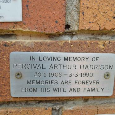 HARRISON Percival Arthur 1906-1990