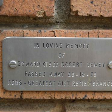 NEWBY Edward Robert -1979