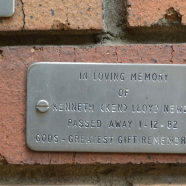 NEWBY Kenneth Lloyd -1982