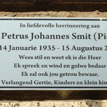 SMIT Petrus Johannes 1935-2010
