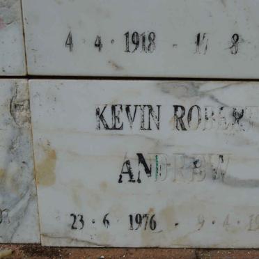 ANDREW Kevin Robert 1976-1993
