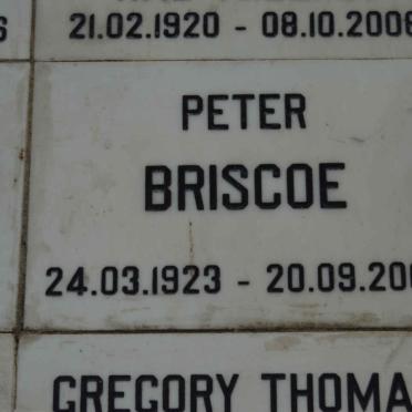 BRISCOE Peter 1923-2006