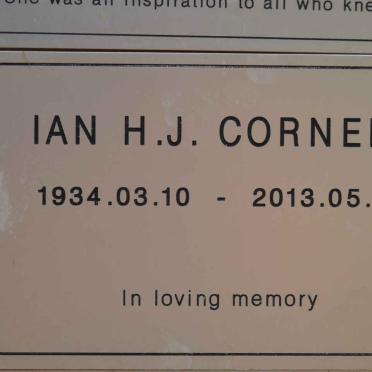 CORNELL Ian H.J. 1934-2013