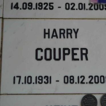 COUPER Harry 1931-2008