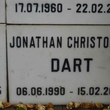 DART Johathan Christopher 1990-2005