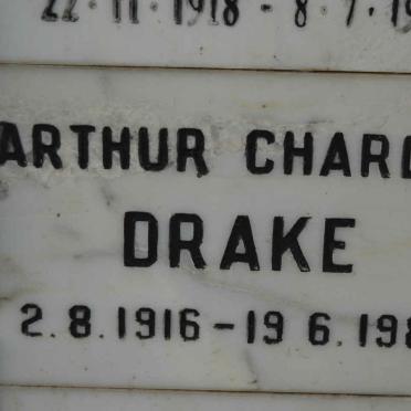 DRAKE Arthur Charles 1916-1986