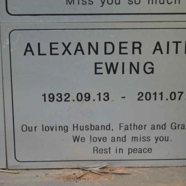 EWING Alexander Aitken 1932-2011