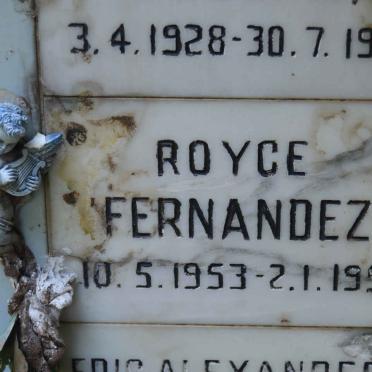 FERNANDEZ Royce 1953-1991