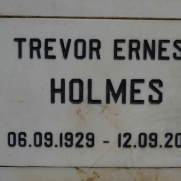 HOLMES Trevor Ernest 1929-2003