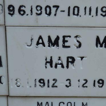 HART James M. 1912-1983