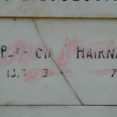 HAIKNEY Patricia J. 1932-1978
