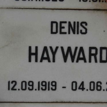 HAYWARD Denis 1919-2010