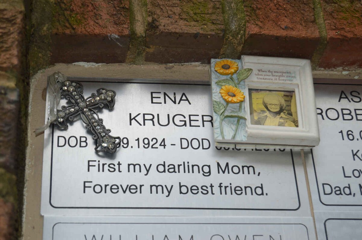 KRUGER Ena 1924-201?