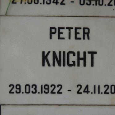 KNIGHT Peter 1922-2004