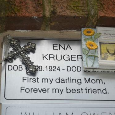 KRUGER Ena 1924-201?