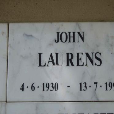LAURENS John 1930-1996