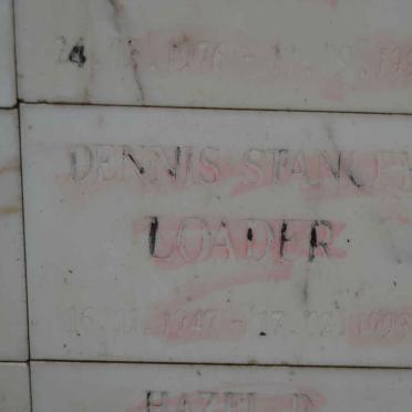 LOADER Dennis Stanley 1947-1993