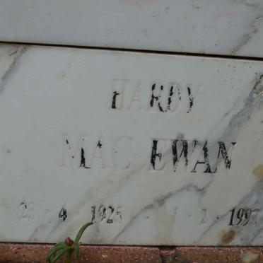 MACEWAN Hardy 1925-1993