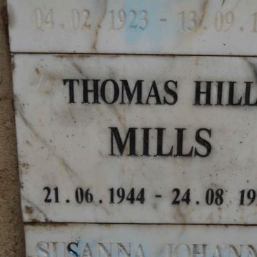 MILLS Thomas Hill 1944-1999