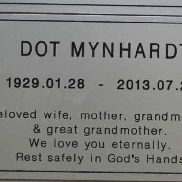 MYNHARDT Dot 1929-2013