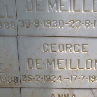 MEILLON George, de 1924-1983