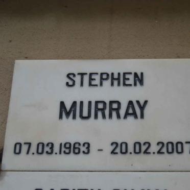 MURRAY Stephen 1963-2007