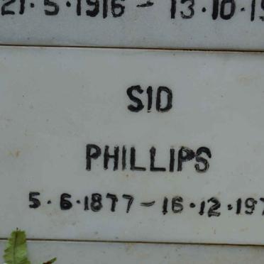 PHILLIPS Sid 1877-1971