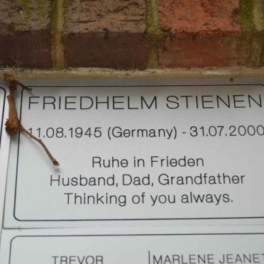 STIENEN Friedhelm 1945-2000