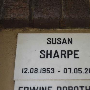 SHARPE Susan 1953-2011