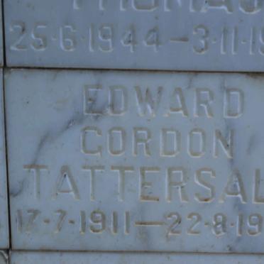 TATTERSALL Edward Gordon 1911-1988