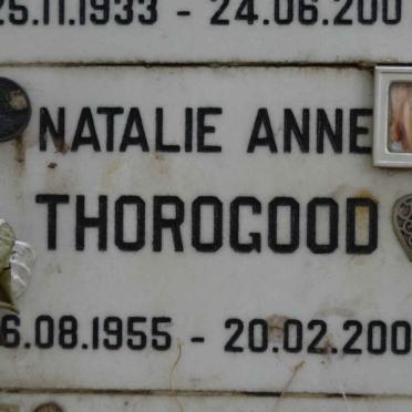 THOROGOOD Natalie Anne 1955-2009