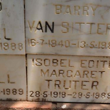 TRUTER Isobel Edith Margaret 1918-1989