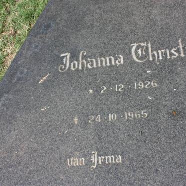 ? Johanna Christina 1926-1965