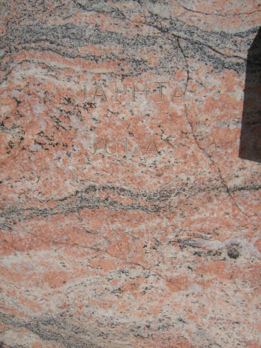 ? Japhta Judas 1933-1994
