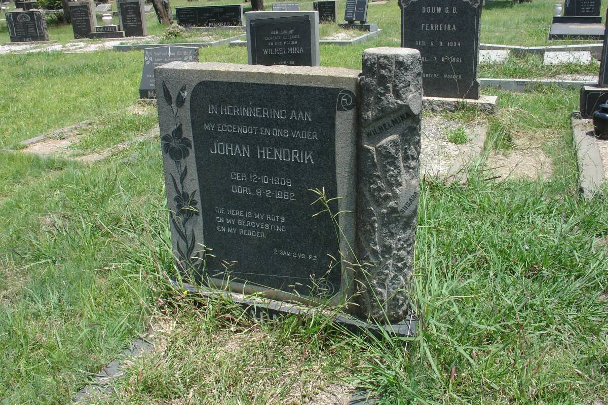 ? Johan Hendrik 1909-1962