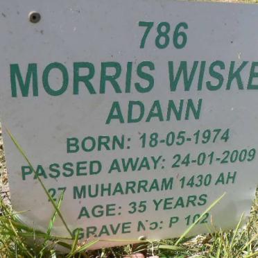 ADANN Morris Wiskes 1974-2009