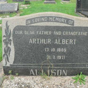 ALLISON Arthur Albert 1890-1971