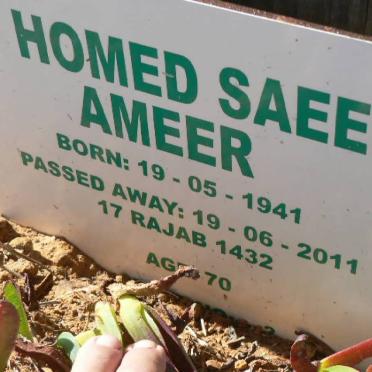 AMEER M. Homed Saeed 1941-2011