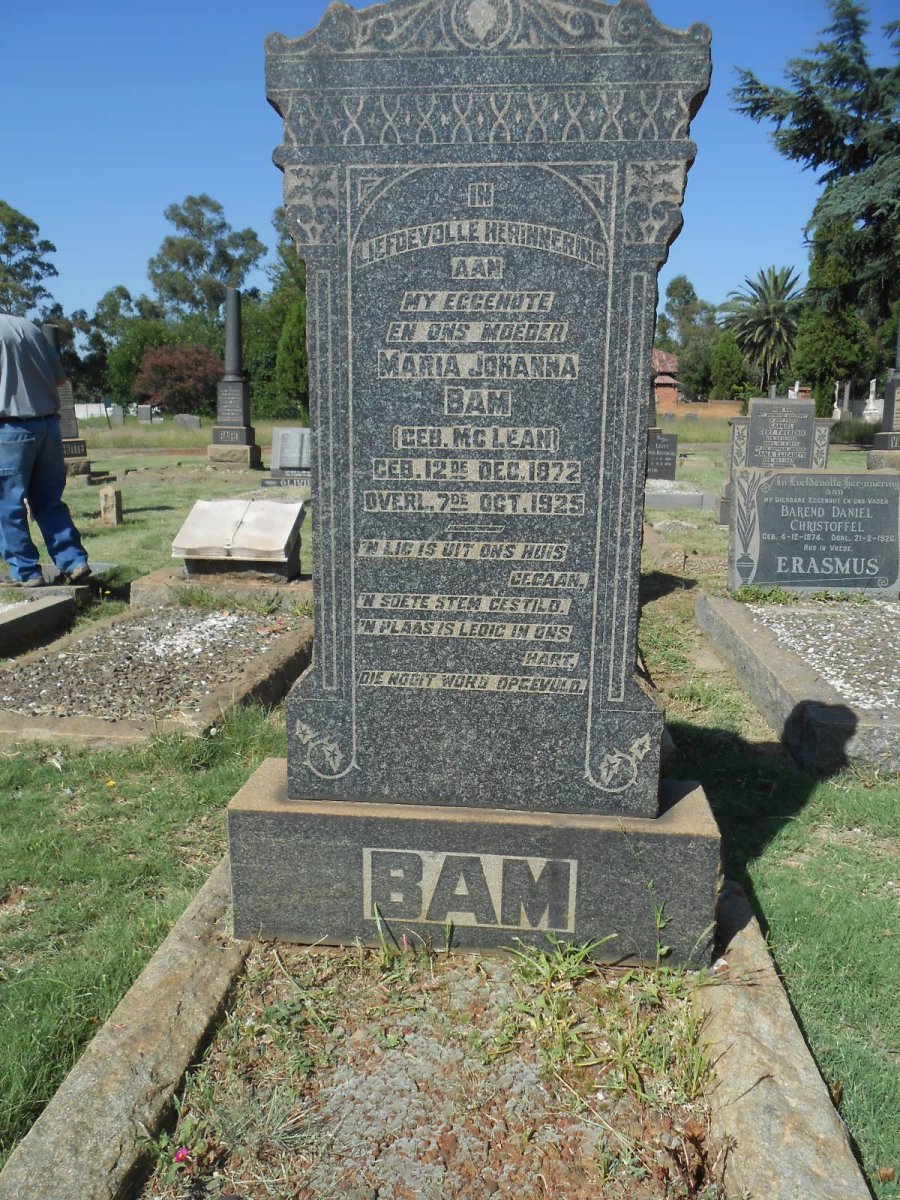 BAM Maria Jokana nee McLean 1872-1925