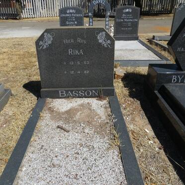 BASSON Rika 1953-1982