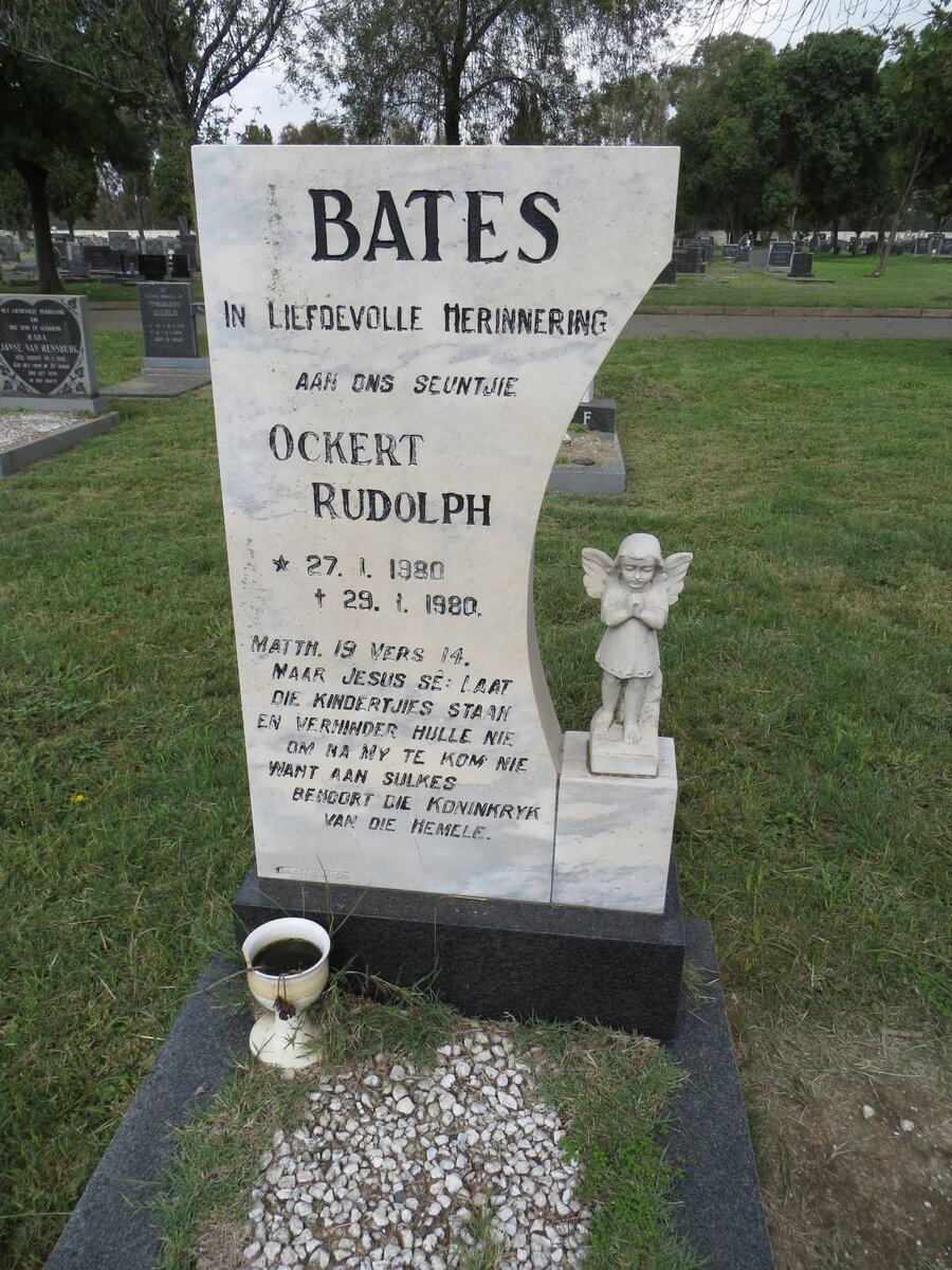 BATES Ockert Rudolph 1980-1980