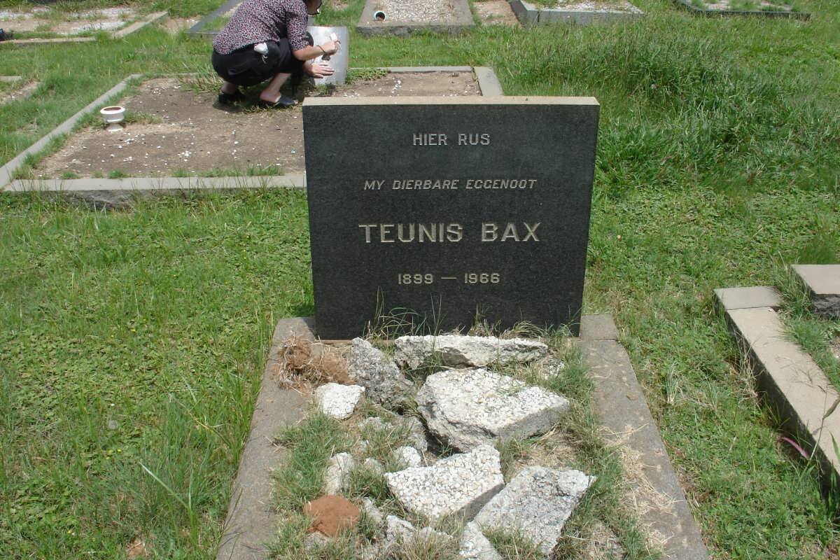 BAX Teunis 1899-1966