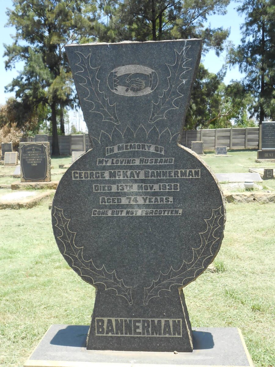 BANNERMAN George McKay -1938