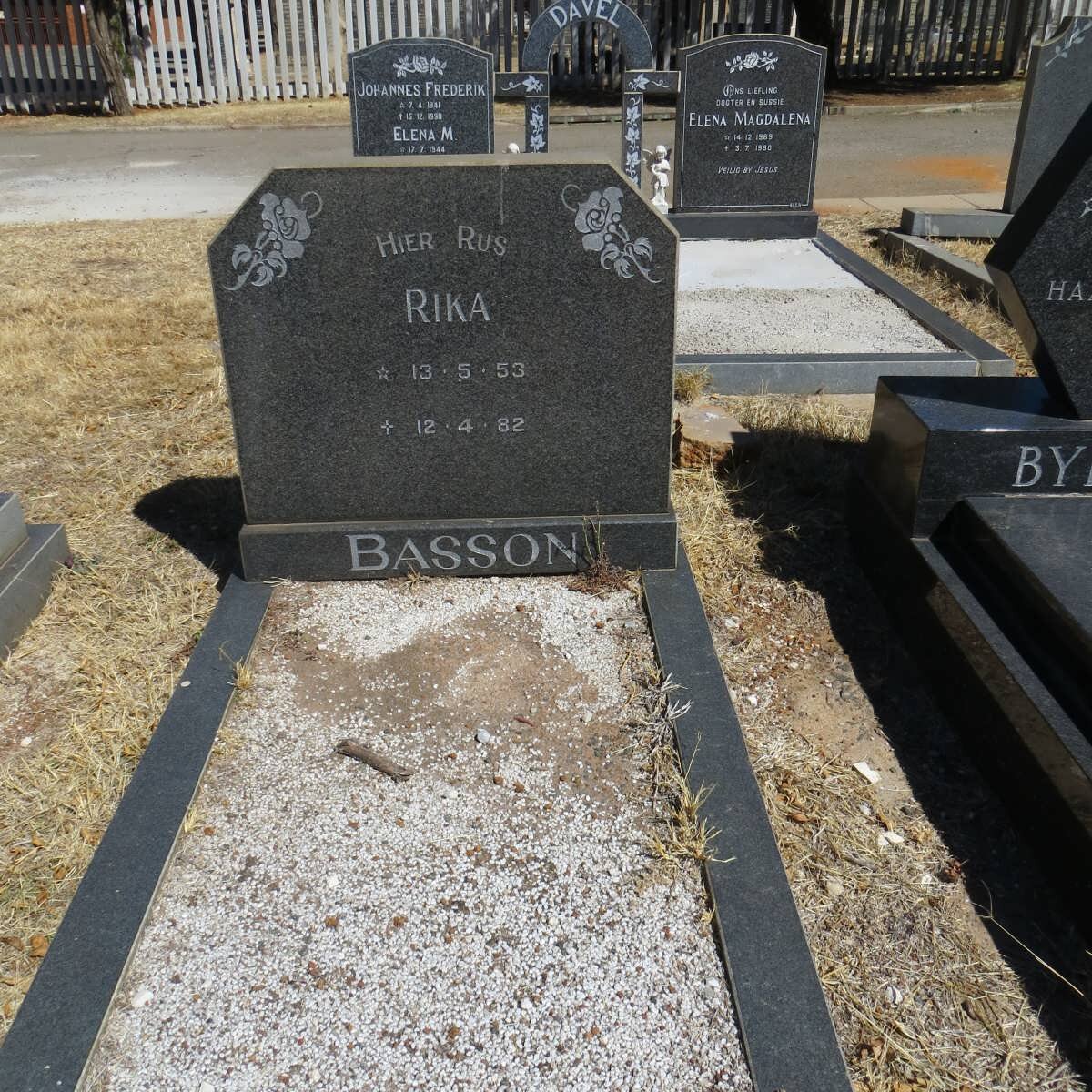 BASSON Rika 1953-1982